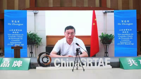 山東省貿(mào)促會(huì)副會(huì)長(zhǎng)賀忠軍 山東省貿(mào)促會(huì)副會(huì)長(zhǎng)賀忠軍