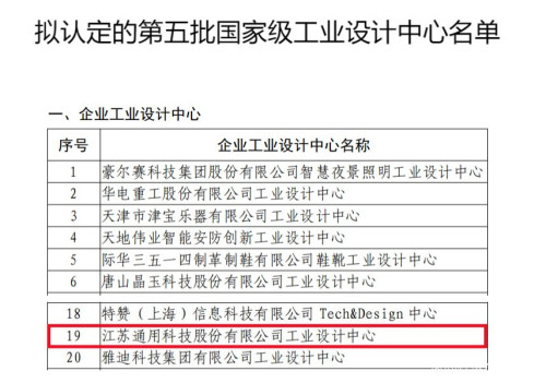 第五批國(guó)家級(jí)工業(yè)設(shè)計(jì)中心名單 第五批國(guó)家級(jí)工業(yè)設(shè)計(jì)中心名單