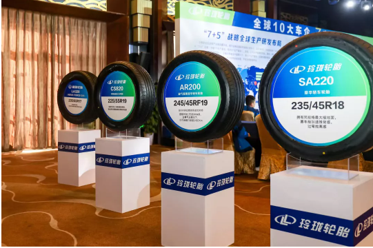 其中SPORT MASTER、GRIP MASTER C/S、AR200等高科技乘用車輪胎產(chǎn)品