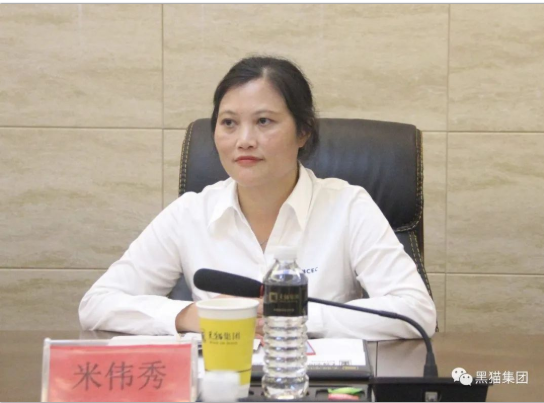 米偉秀介紹了中化學南方建設投資公司的企業概況
