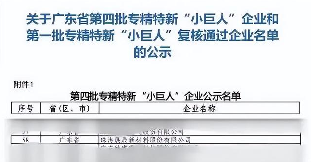 涂料界國(guó)家級(jí)專精特新“小巨人”企業(yè)來(lái)了,展辰新材成功入選 涂料界國(guó)家級(jí)專精特新“小巨人”企業(yè)來(lái)了,展辰新材成功入選
