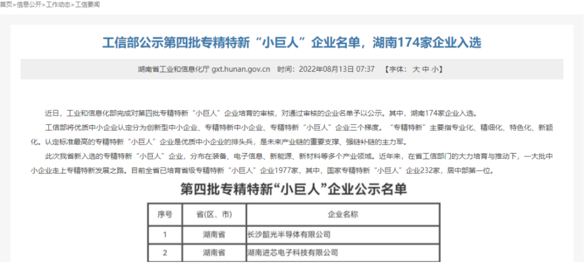 湖南新威凌被認(rèn)定為國(guó)家級(jí)專精特新“小巨人”企業(yè) 湖南新威凌被認(rèn)定為國(guó)家級(jí)專精特新“小巨人”企業(yè)