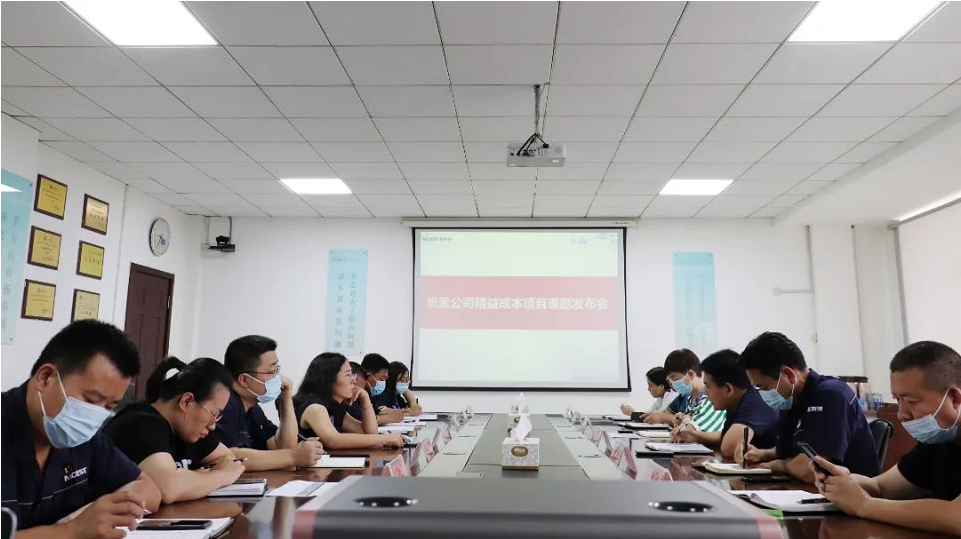 耐斯特炭黑公司召開(kāi)精益成本項(xiàng)目課題發(fā)布會(huì)