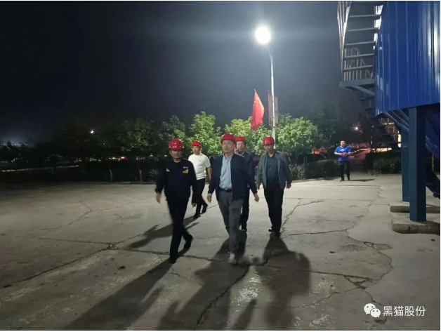 太原市生態(tài)環(huán)境局執(zhí)法支隊(duì)車(chē)東一行到太原黑貓調(diào)研指導(dǎo)