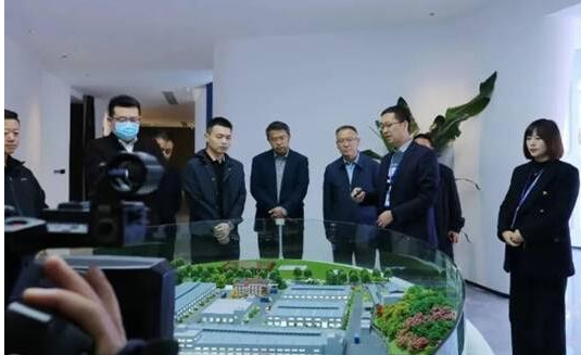 貴州省工信廳副廳長金必煌到固達電纜集團考察調研