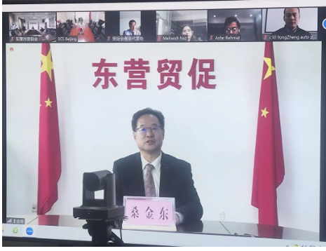 東營市貿促會副會長桑金東表示,隨著“一帶一路”倡議的實施,中國和非洲地區國家經貿合作發展迅速,成果顯著,品牌推廣行動將為東營、非洲地區工商界和企業搭建起一座友誼的橋梁,進一步密切非洲企業與東營橡膠輪胎企業間聯系,促進合作,互惠互利,共同發展。 東營市貿促會副會長桑金東表示,隨著“一帶一路”倡議的實施,中國和非洲地區國家經貿合作發展迅速,成果顯著,品牌推廣行動將為東營、非洲地區工商界和企業搭建起一座友誼的橋梁,進一步密切非洲企業與東營橡膠輪胎企業間聯系,促進合作,互惠互利,共同發展。