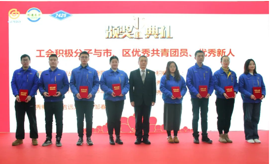 “工會積極分子+優(yōu)秀共青團員+優(yōu)秀新人”(11人) “工會積極分子+優(yōu)秀共青團員+優(yōu)秀新人”(11人)