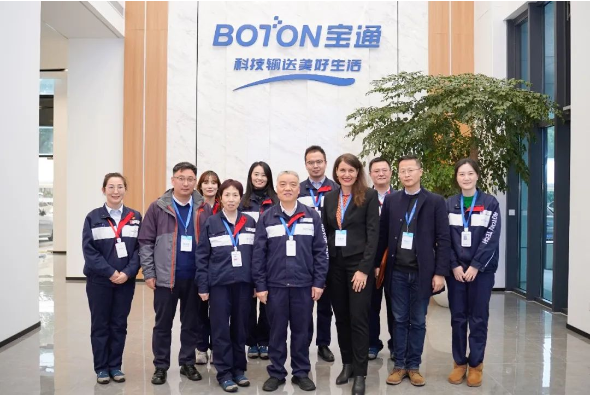 重聚！BHP全球采購副總裁帶隊參觀考察寶通