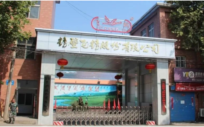 鶴壁市稅務局王局長一行領導，蒞臨鶴壁飛鶴股份有限公司參觀指導工作并進行稅務普法宣傳，全膠鞋總經(jīng)理杜總、財務總監(jiān)苗總熱情接待。