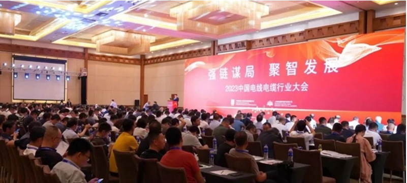 在大會(huì)上，萬(wàn)馬股份代表團(tuán)認(rèn)真聆聽了各方專家的報(bào)告分享，并積極參與了與行業(yè)同仁的深度交流。他們聚焦了解了線纜制造業(yè)的新趨勢(shì)和新格局，同時(shí)也掌握了行業(yè)內(nèi)最新的資訊和技術(shù)。