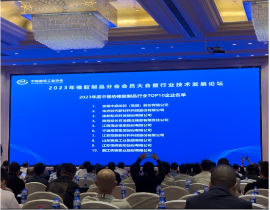 2023年橡膠制品分會會員大會暨行業技術發展論壇的成功舉辦將促進行業內外的合作交流,助力橡膠制品行業在新時代展開新的征程。 2023年橡膠制品分會會員大會暨行業技術發展論壇的成功舉辦將促進行業內外的合作交流,助力橡膠制品行業在新時代展開新的征程。