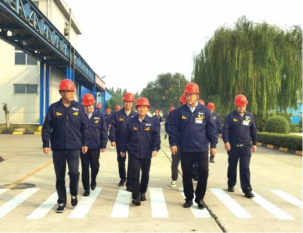 代表團一行分別參觀了青島黑貓和邯鄲黑貓公司的生產一線，對生產運營、現場管理、技術研發、檢測檢驗能力、數字化生產管理和員工工作生活等方面進行了詳細調研。此外，他們還聽取了有關公司基本情況、科技成果、核心競爭力、生產經營、行業競爭能力以及企業未來發展規劃等方面的匯報。