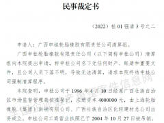 廣西申桂輪胎落幕，企業管理問題引關注